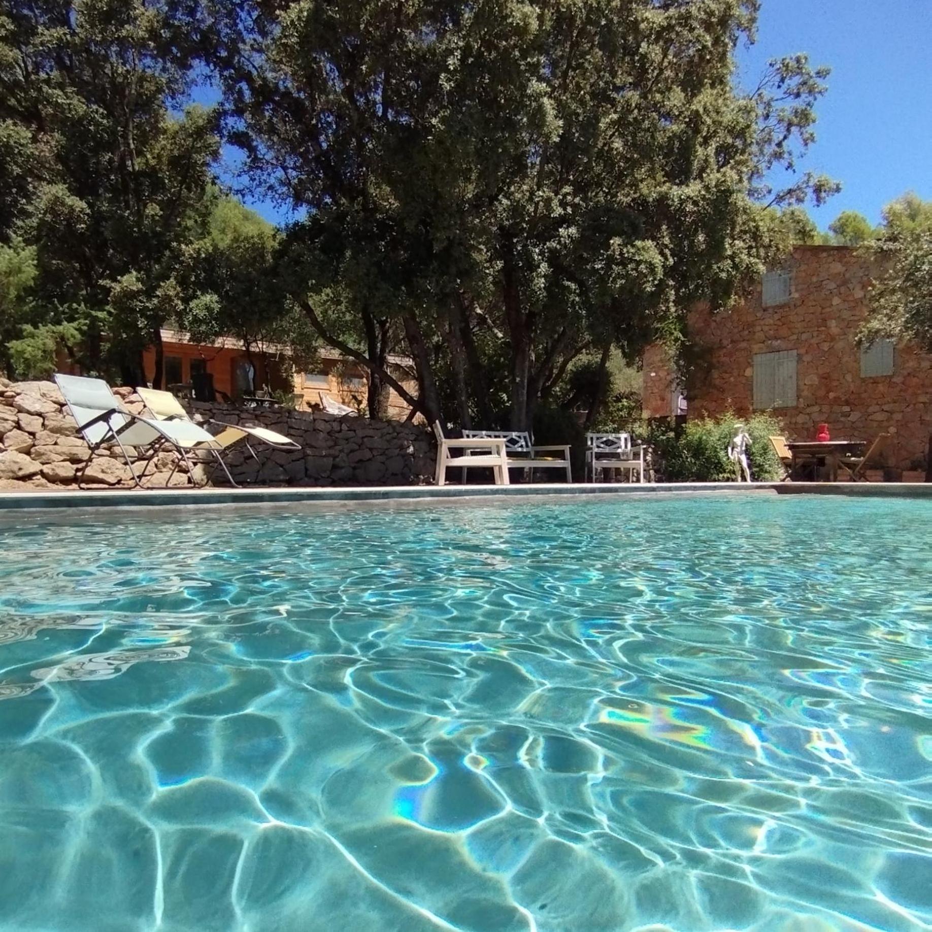 Bed and Breakfast La Bergerie Des Colles Entrecasteaux Exterior foto